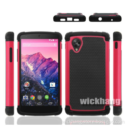 Defender Hybird Hard Case Silicon Case for LG Google Nexus 5